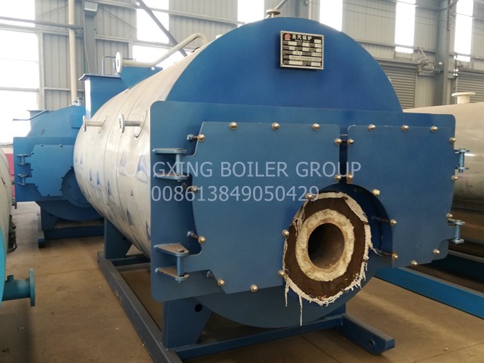 Energy Saving Gas Condensing Boiler , Food Factory Gas Fired Boiler 93% Efficiency