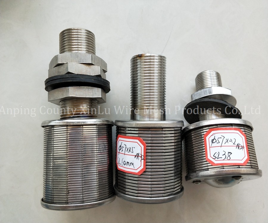 Stainless Steel 304/316 Water Wedge Wire Nozzle/Filter Nozzle for Water Treatment