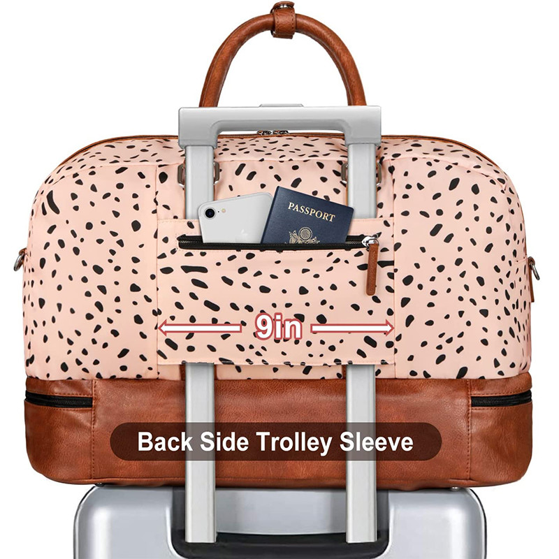 Travel Business Carry On Tote Travel Weekender Bag With Trolley Sleeve