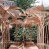 Buy cheap Rose Gold Forged Metal Sculpture 220cm Coconut Tree Sculpture from wholesalers
