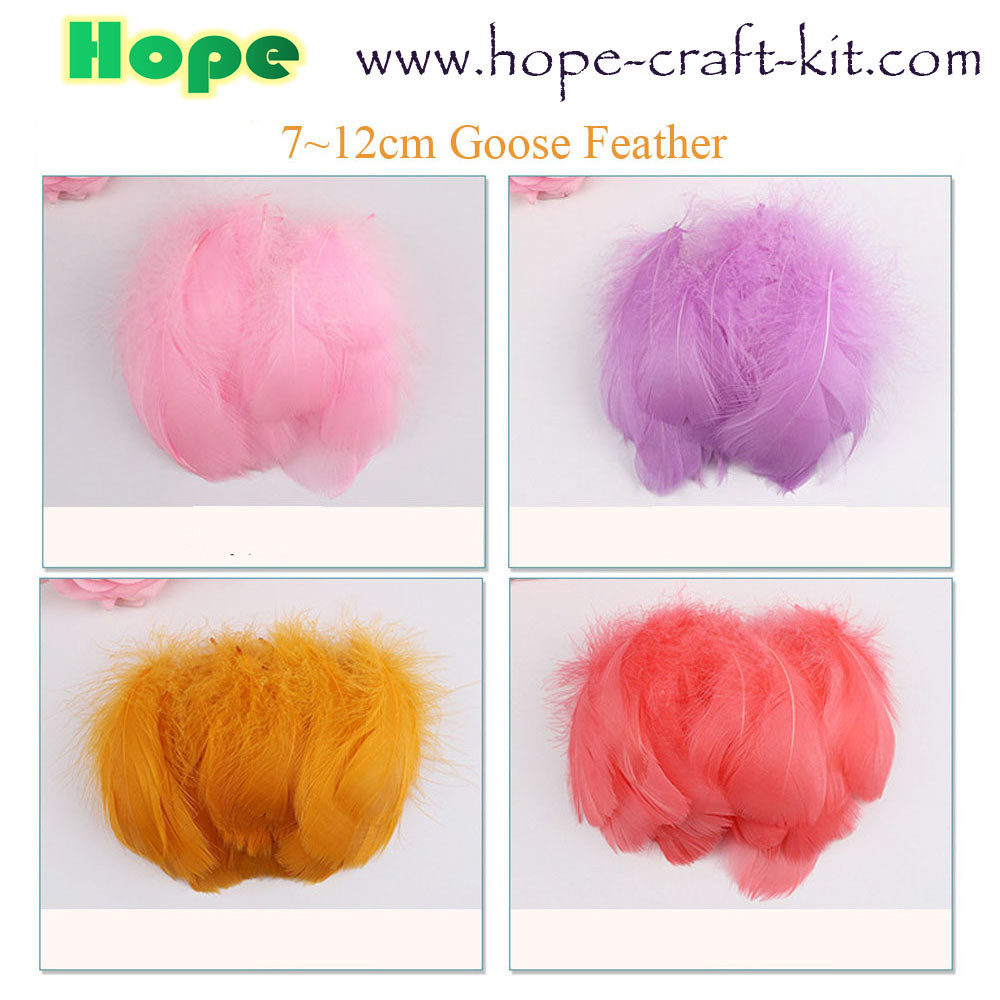 Various size of goose feathers, turkey feathers, chicken feathers, peacock , ostrich feathers for hobbies and kids DIY