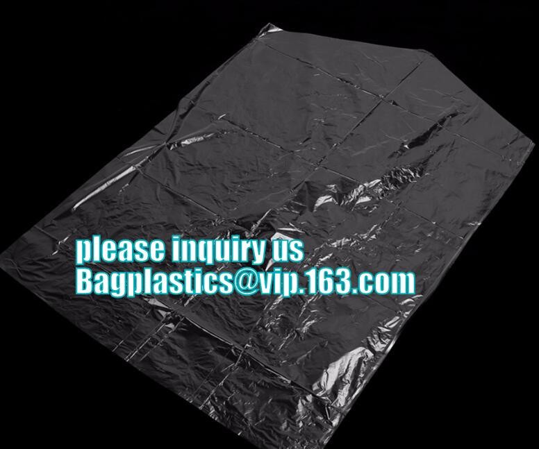garment packaging bag cover dry clean poly garment bag rolls,laundry dry cleaning garment bag,Clear Polythene 21x4x54'',