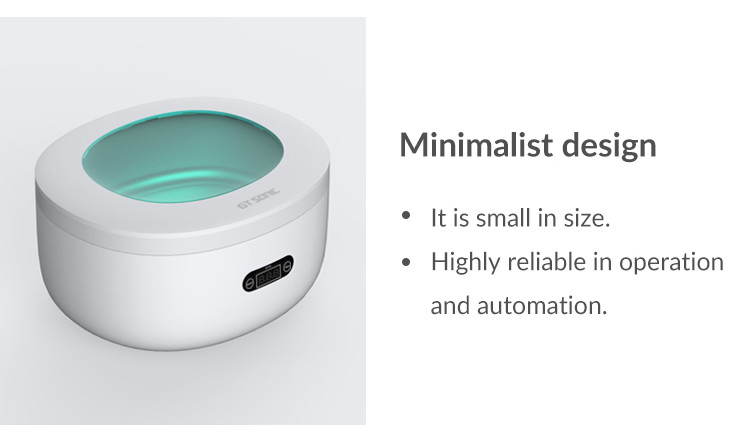 UKCA Home Ultrasonic Cleaner 750ml For Shavers Dentures Glasses