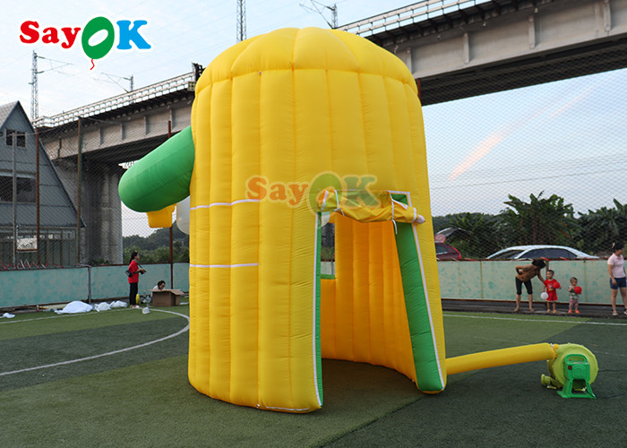 Oxford Inflatable Air Tent Lemon Cartoon Booth Aerated Custom Made