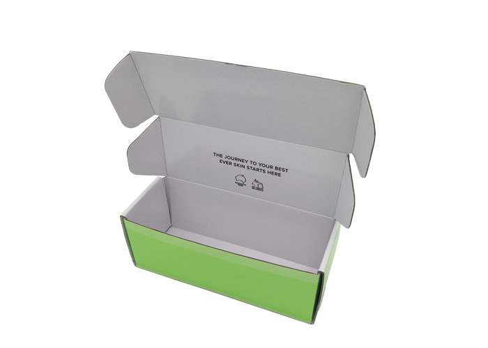 Custom Printed Shipping Boxes Standard Gloss Or Matt Lamination Finishing
