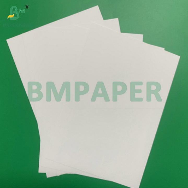 Heat Resistant PET 150um 200um Synthetic Paper For Making Menus Laser Printing