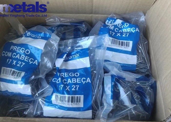 High Quality 18x27 18x30 Common Wire Nails Pregos ConstruçãO Civil For Construction