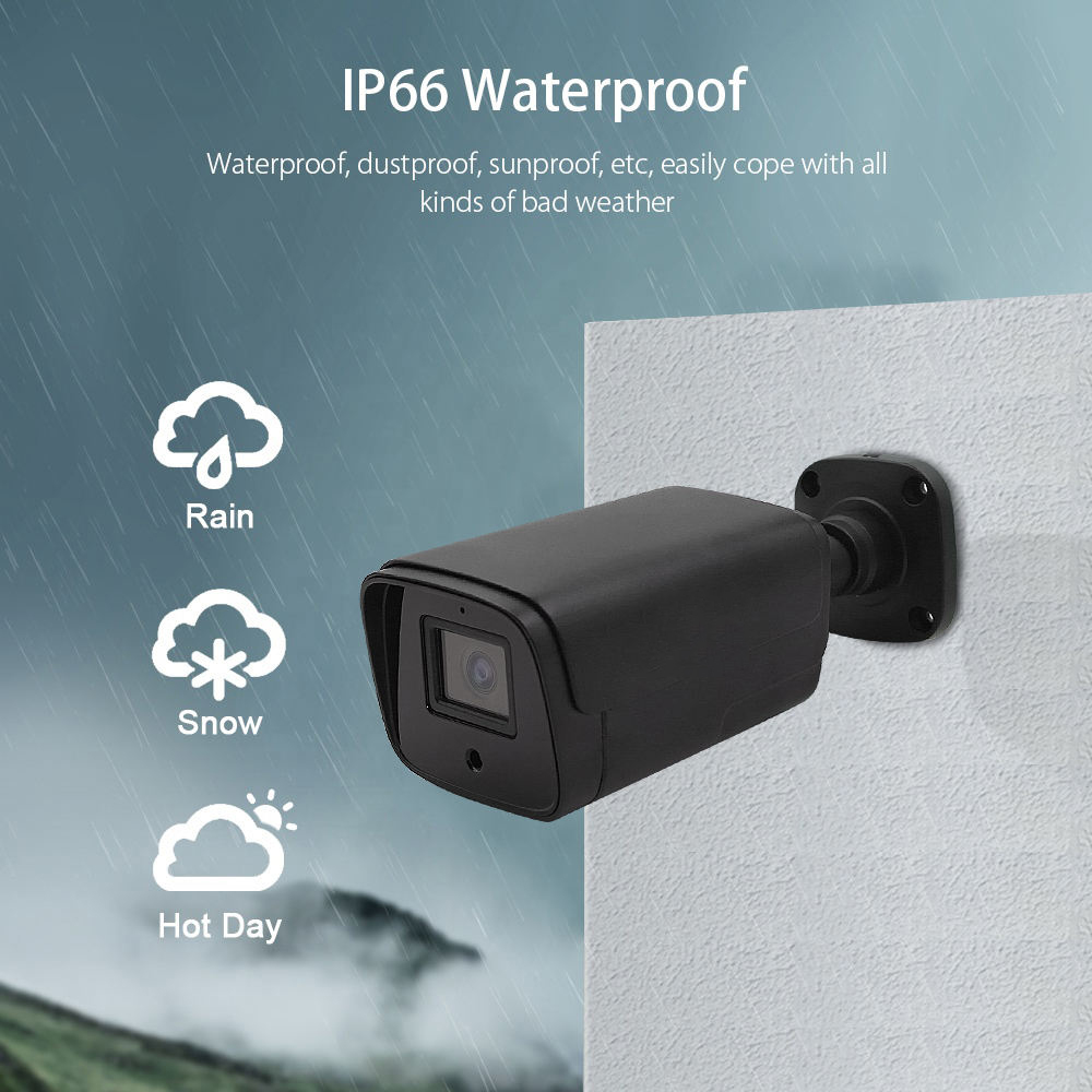 Customized 3MP/5MP/8MP 1080P cctv camera system bullet IP camera POE kit