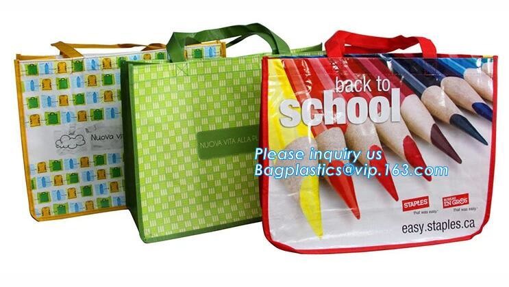 non-woven promotional shopping bag ultrasonic non woven bag, Custom printed tote non woven bag shopping shoulder bag pri