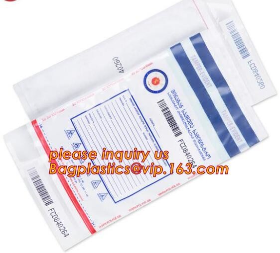 Steb Plastic Money Pe Bank Deposit Coin Security Pouch Bags With Seal For Cash Banking, Safety Cash Deposit Package Plas
