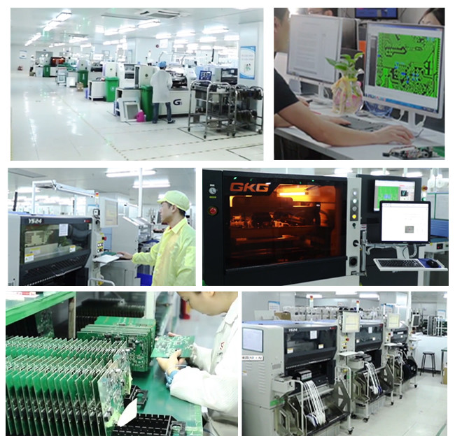 12 Layer Multilayer Printed Circuit Board Assembly Pcba Media Converter Thermometer