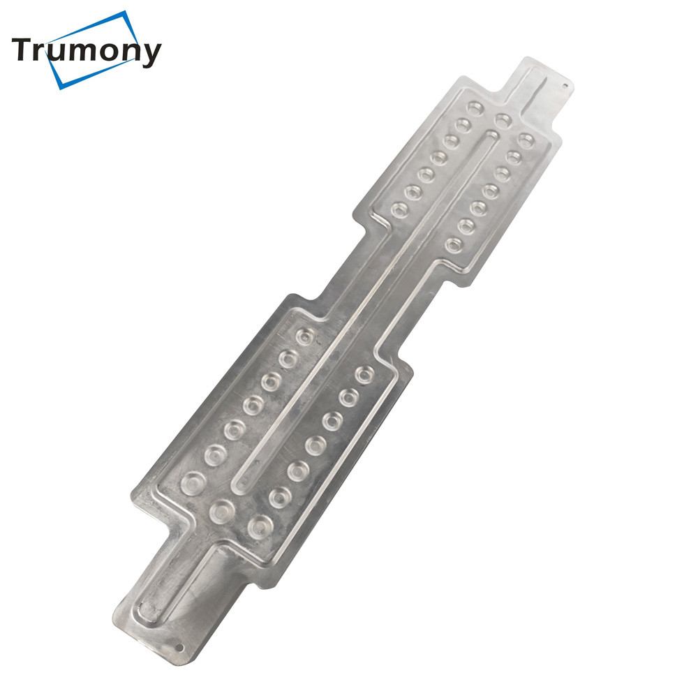 Lithium Ion Battery Cooling System Water Cooling Tray Electric Vehicle Cooling Plate
