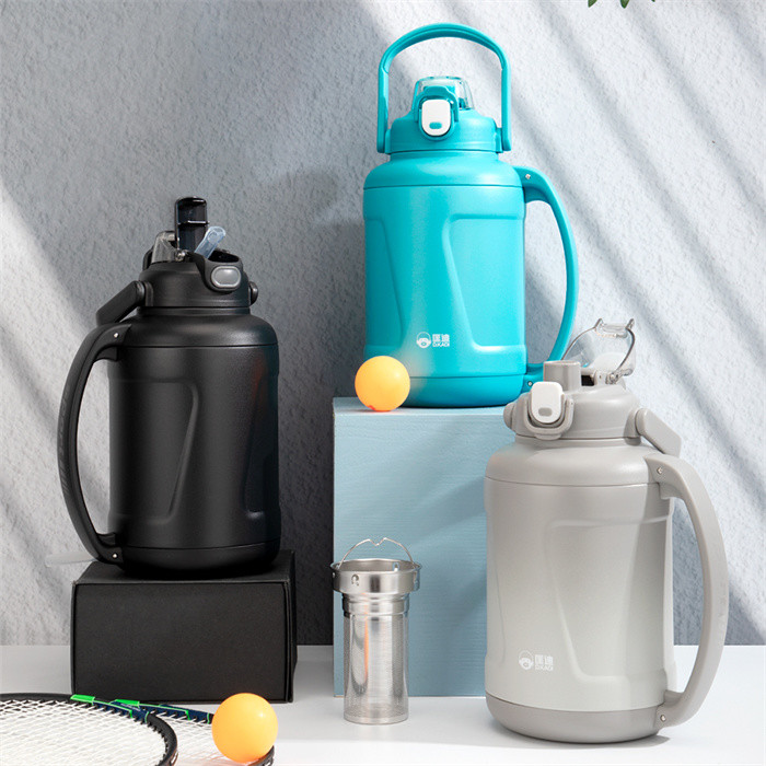 Gym Outdoor Activity Vacuum Sports Bottle With SS Lid