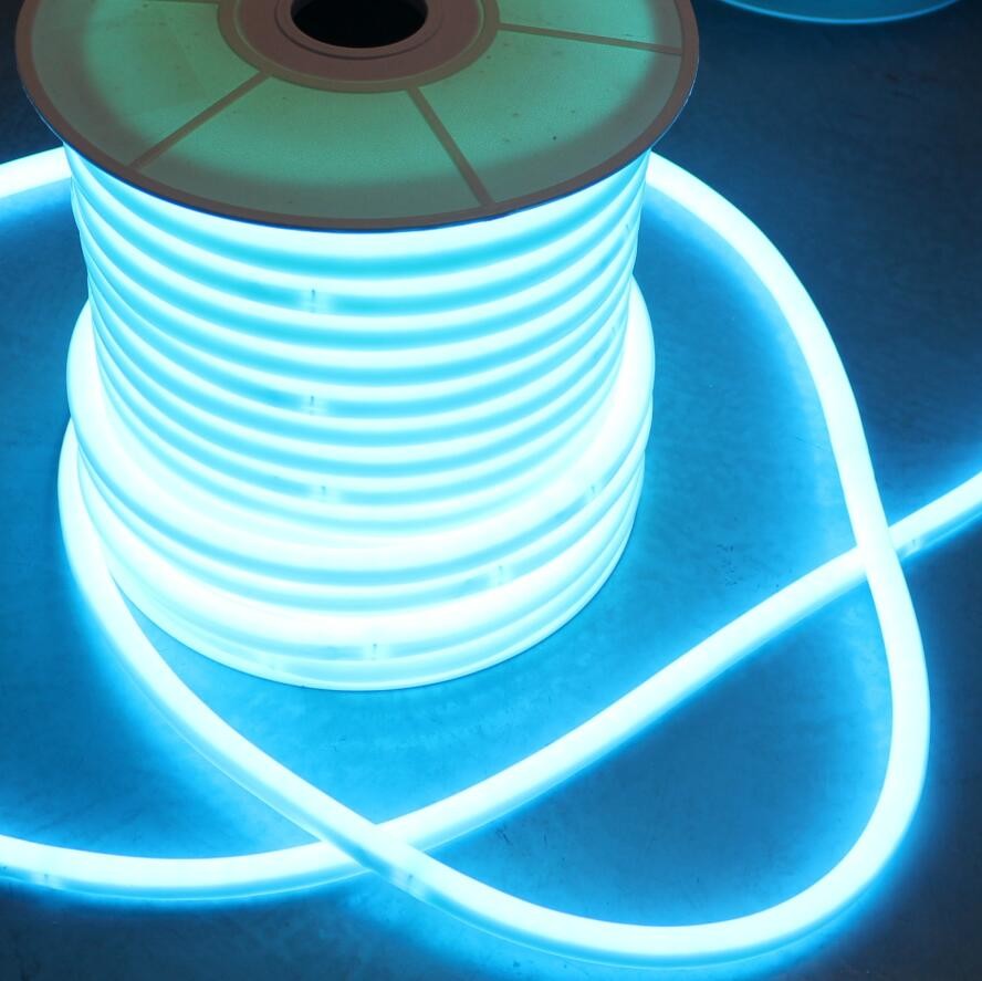 360 Waterproof LED Strip Light Neon Flexible Rope Tube 220V rgb round neon tube rgb color changing