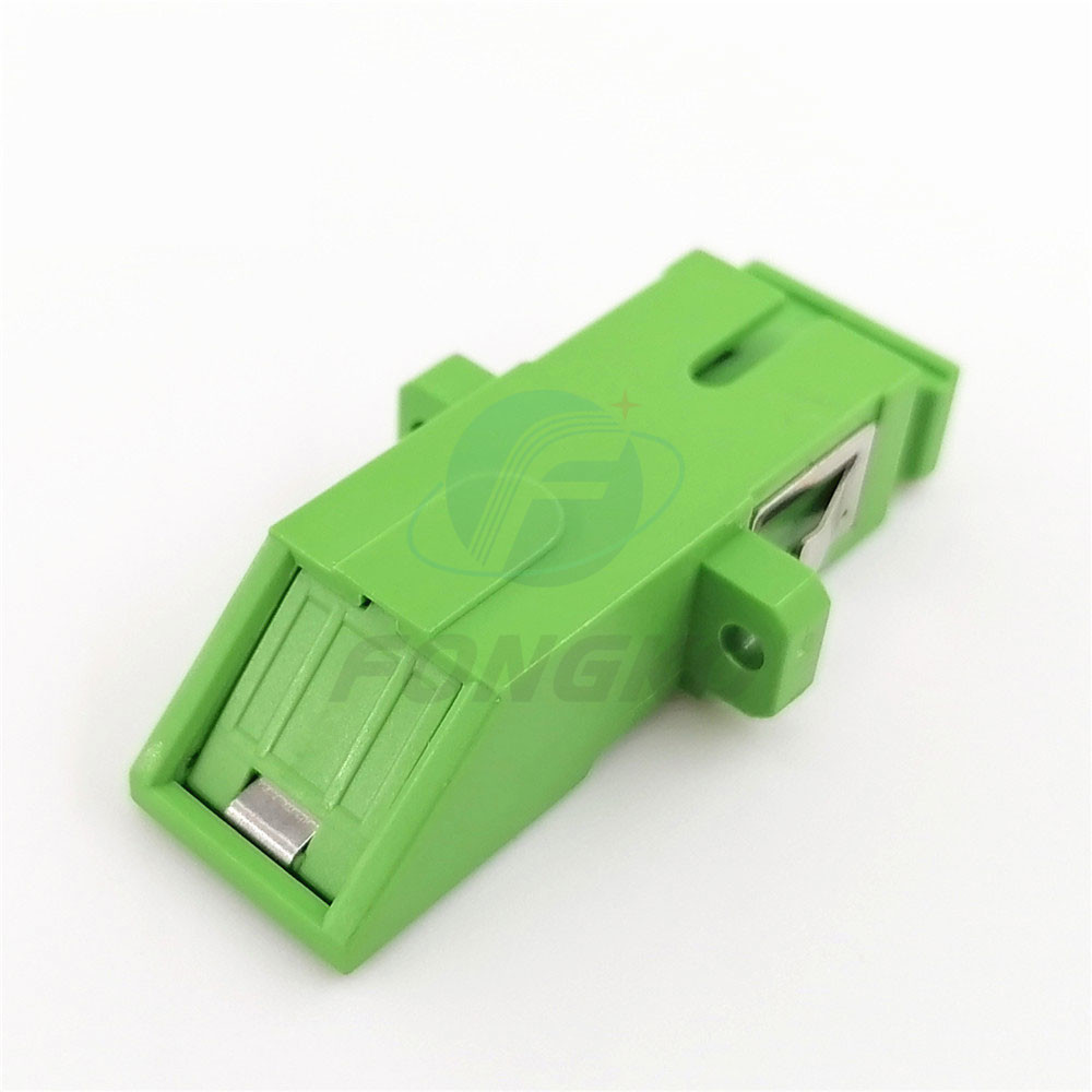 SC Fiber Optical Adapter APC Adapters Flange SX Inner Inclined Shutter Adapter