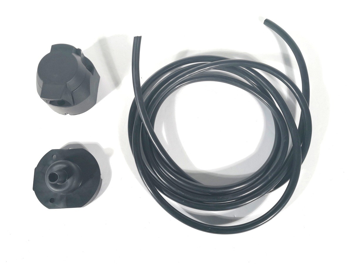 12V 7 Pole Trailer Wiring Harnesss With Trailer Socket And Seal Cover