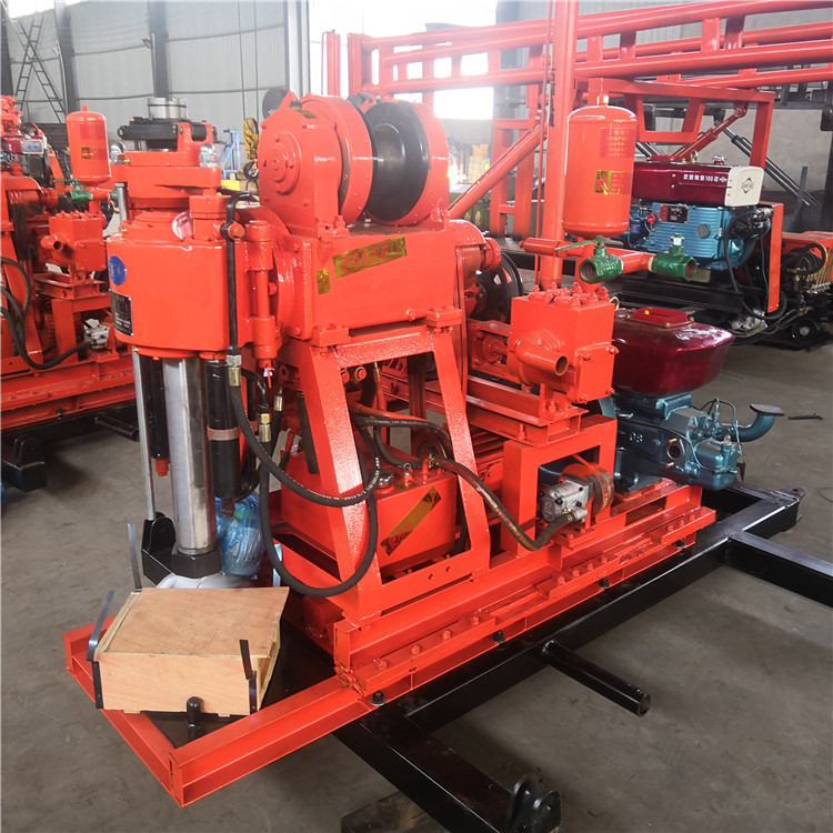 Exploration Wheels Mounted Gk 200 Crawler Mounted Drill Rig Durable Strong