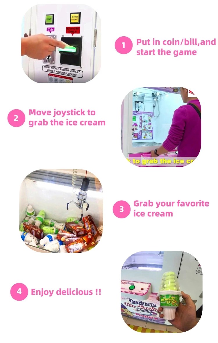 Cigarette Book Sanitary Napkin Vending Machine , Vending Toy Machine