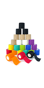 colored bandage wrap