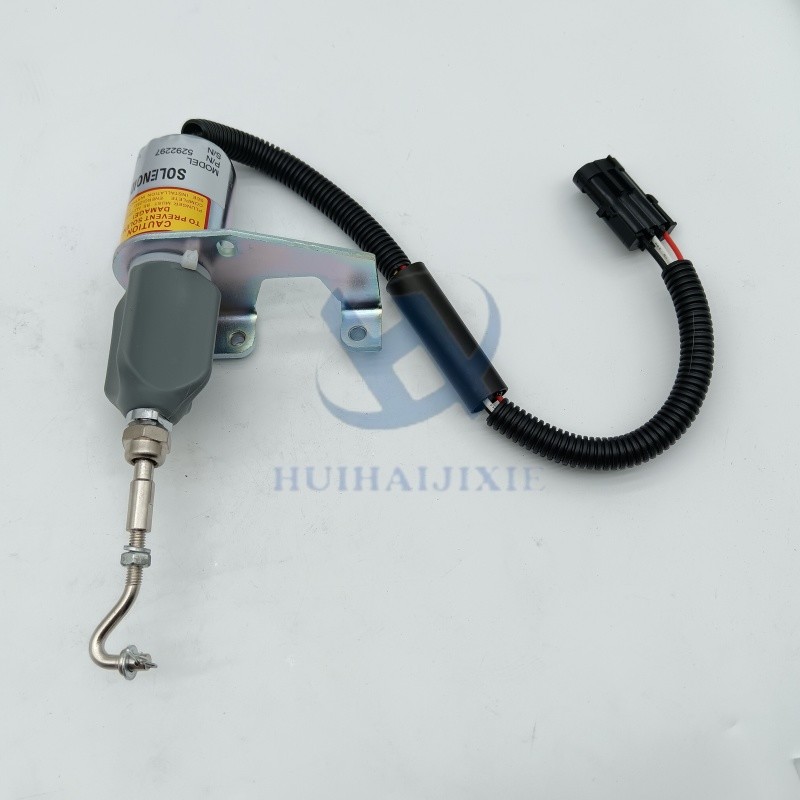 4942879 Solenoid Valve shutoff Switch for Excavator 6CT Stop Solenoid Valve