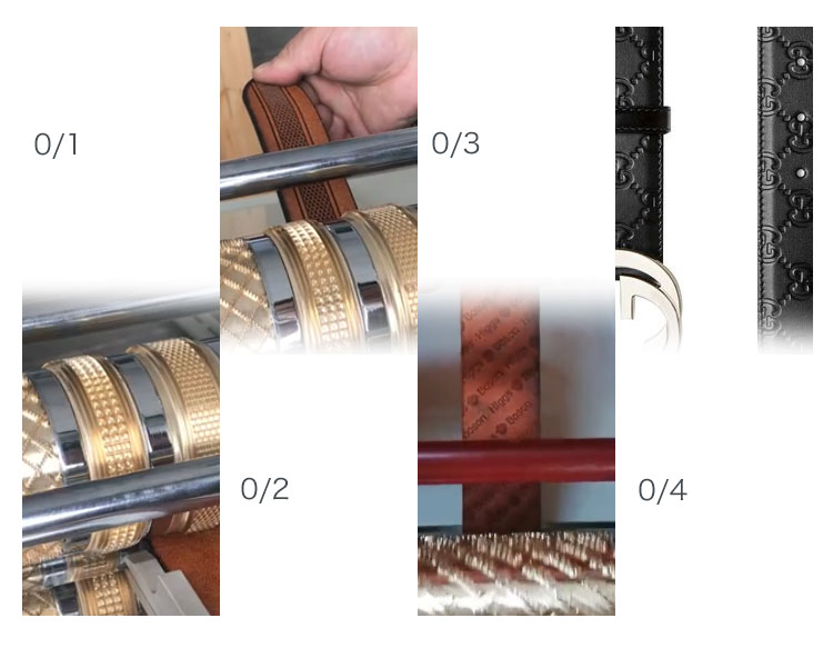 roller embossing machine