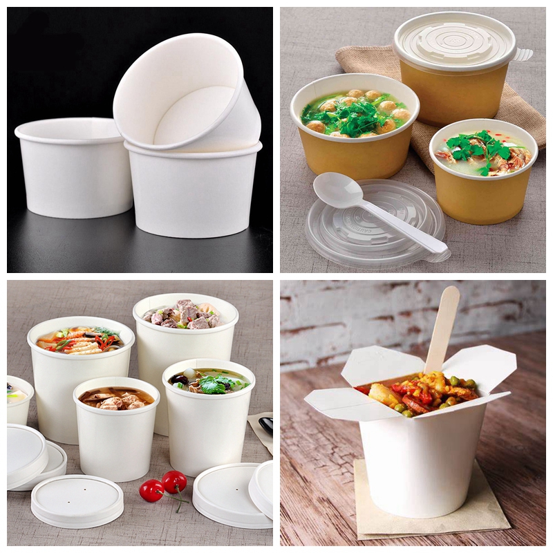 PE lined bowl paper