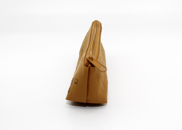 Environmentally Friendly Pencil Pouch Bag Washable Kraft Paper Pencil Bag