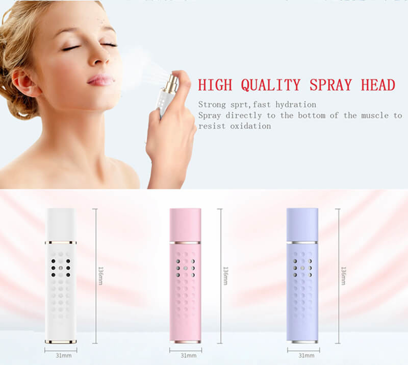 Battery Hydrogen Mist Sprayer Deep Moisturizing Hydrogen Water Machine WEIZI