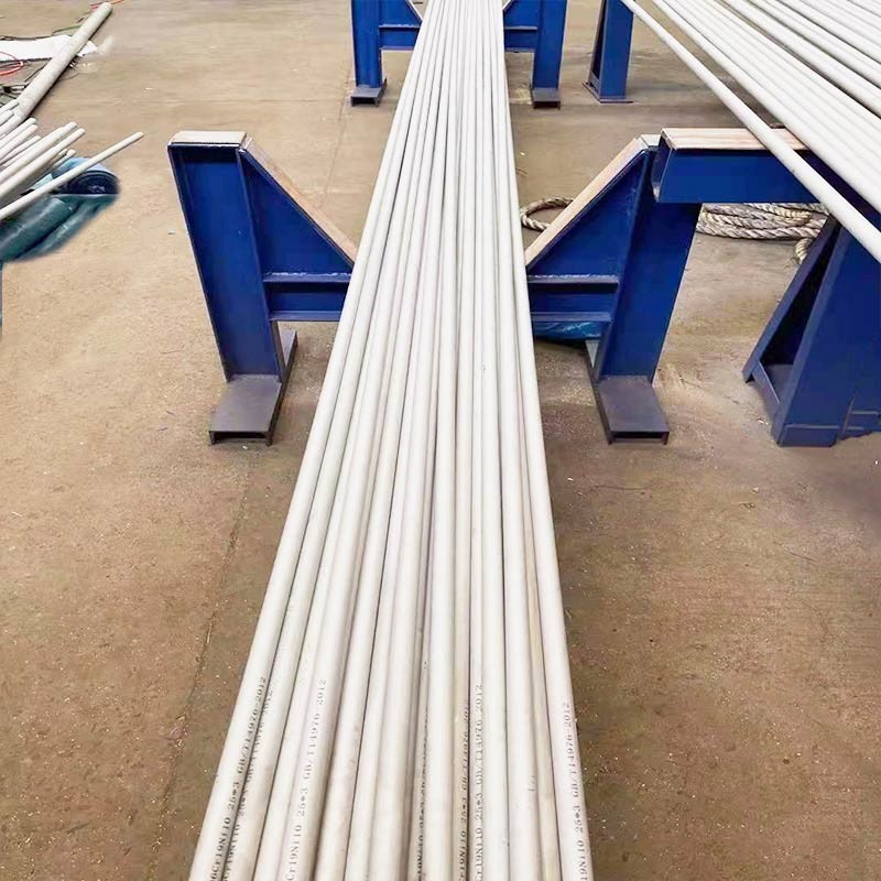SUS316 Stainless Steel Round Pipe 36 Inch Stainless Exhaust Tubing Boiler