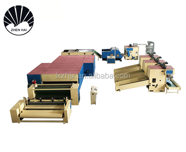 WJM-2 Mattress wadding thermo bonding production line