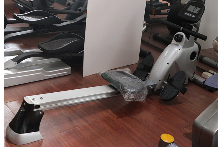 Professional Commercial Grade Gym Equipment , Cardio Folding Rowing Machine