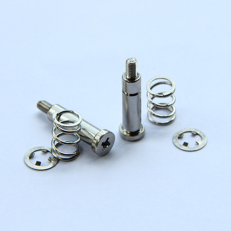 #6-32 Springs Screws Spring Stainless Steel Spring Screw Loaded Sound Screw Spring Loaded Screw Soundproof Machine