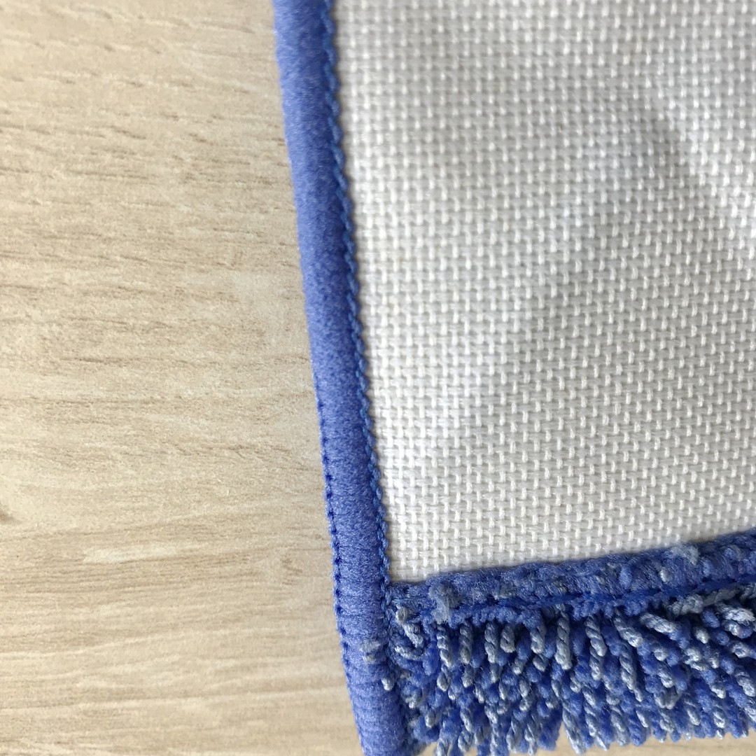 100% polyester absorb water flat mop house keeping wet mop Chinese suppiler with scrape