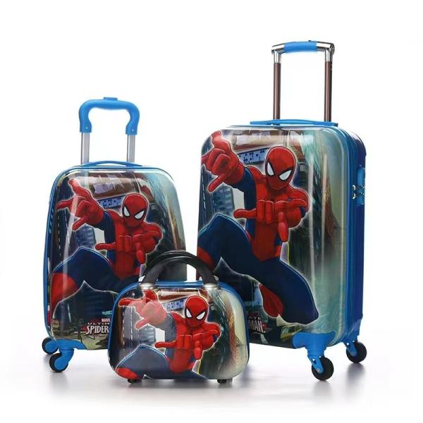 Most Loveliness Beautiful Printing Children Suitcase Universal Wheel Kids Trolly