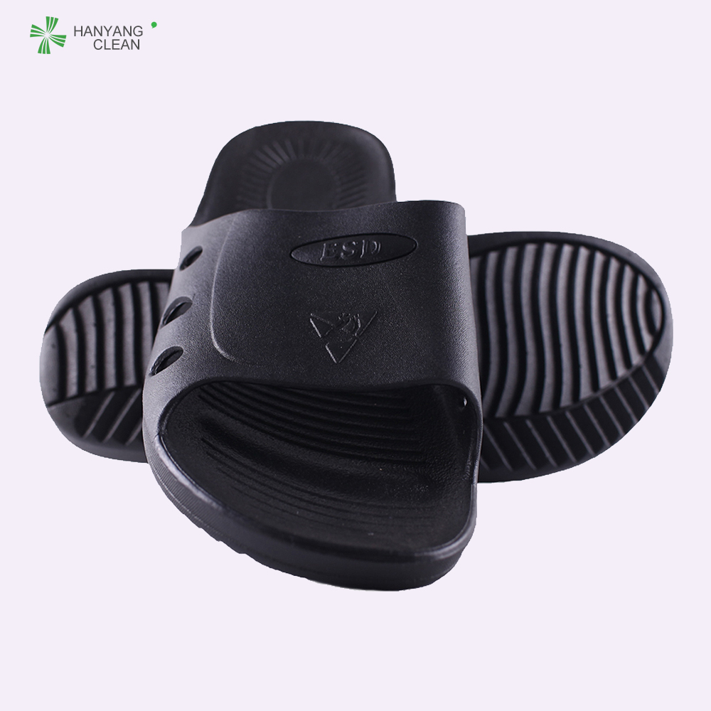 Antistatic Clean room anti slip esd spu slippers esd sandal