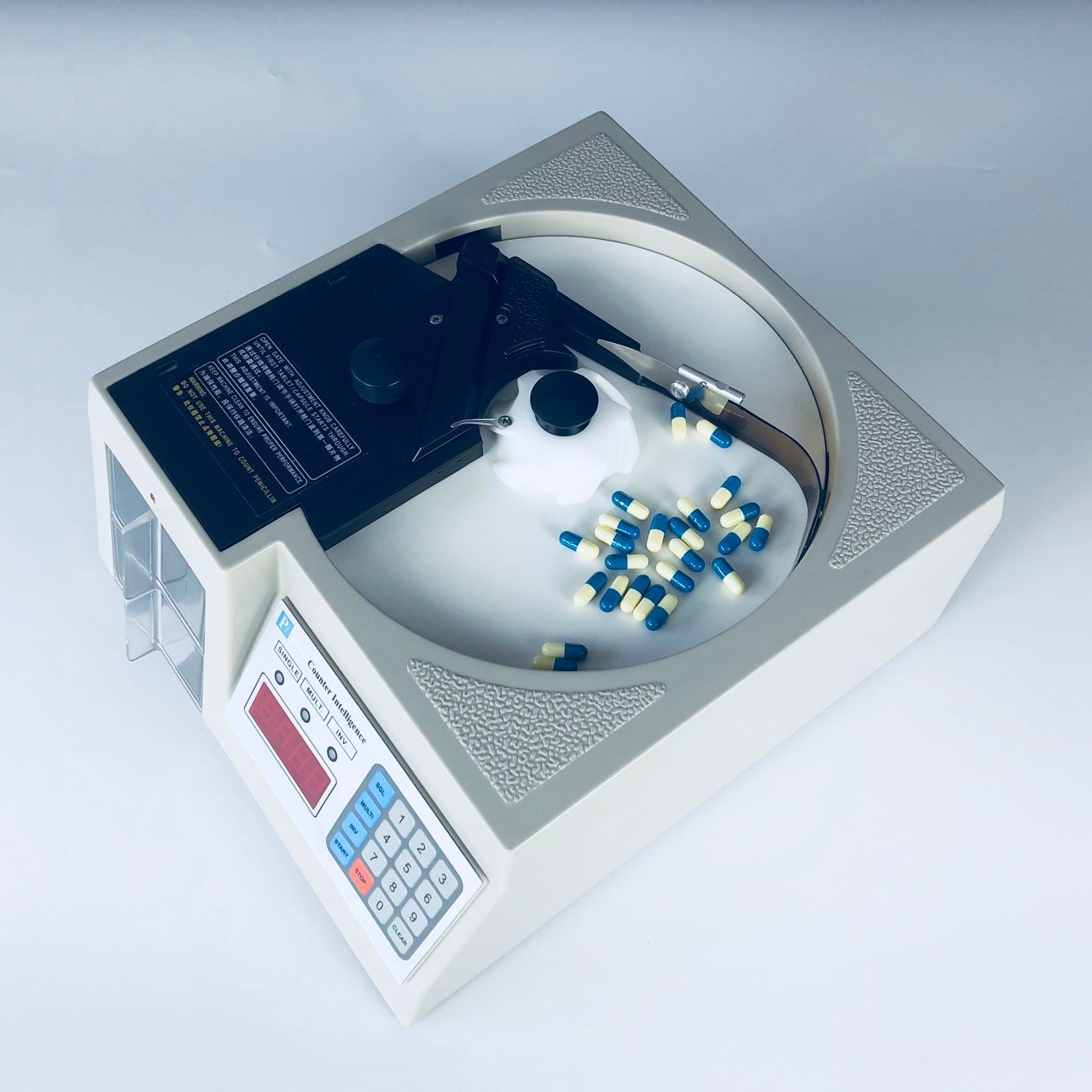 Electronic Pill Counter Tray Machine
