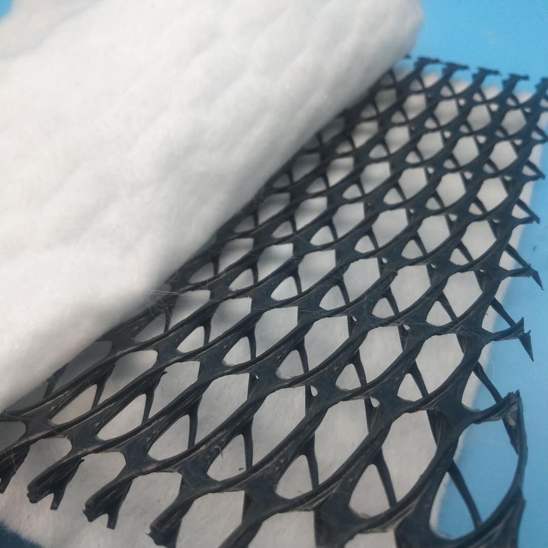3.4mm-8mm Thickness Landfill Drainage Geonet 3D Composite Solution for Municipal Works