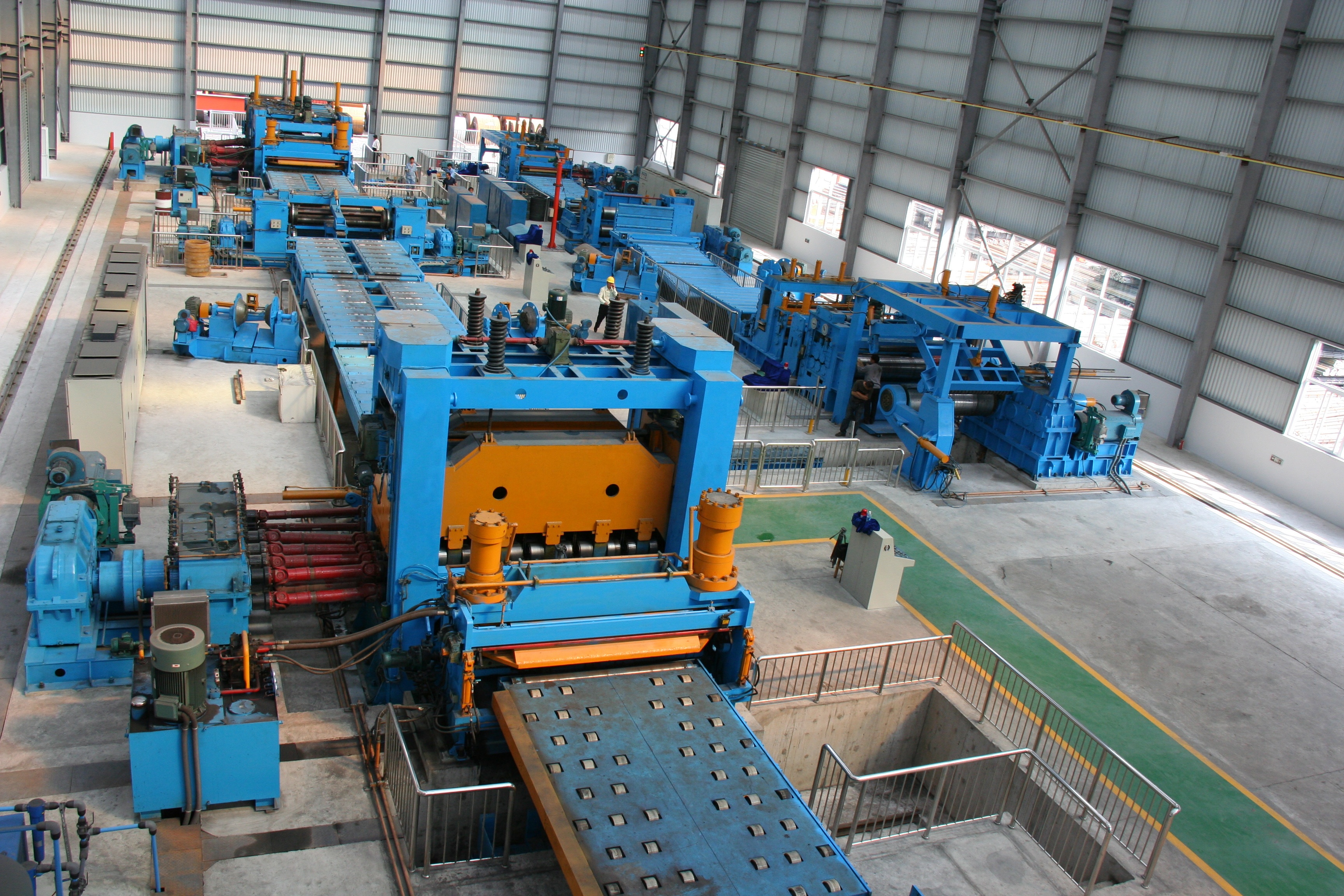 Mobile Shear Production Line for High Productivity and Shearable Plate Thickness 4-25mm