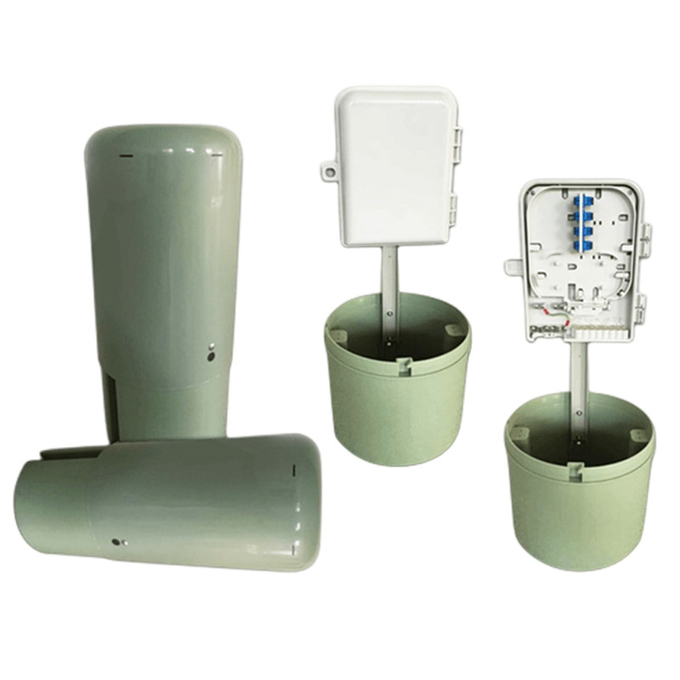 IP55 Fiber Optic Terminal Box Protection Pedestals 1x16 PLC Fiber Splitter