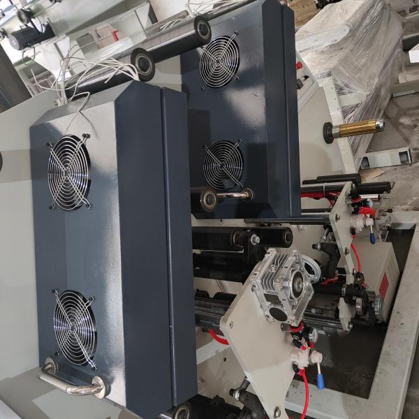 High Speed Flexo Printing Machine for Maximum Efficiency，Printing Color is whitle,Tape, Kraft paper, ink