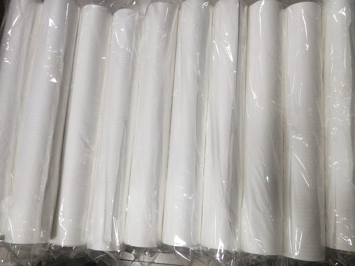 Perforated Nonwoven Disposable Bed Sheets Roll Biodegradable
