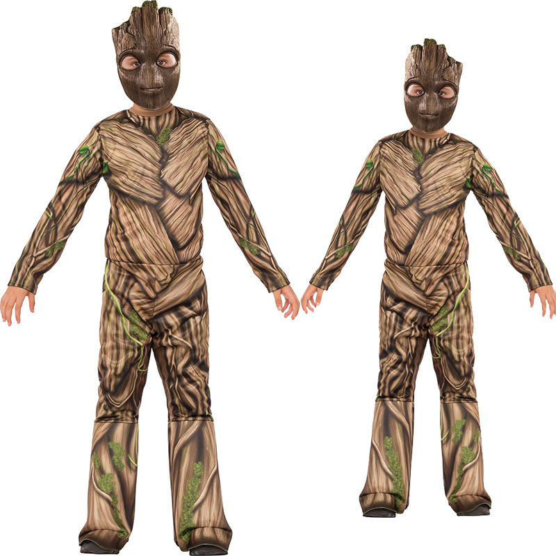 MCB007 Halloween Alliance Costume Tree Man Role-Playing Jumpsuit with 7 Days Lead Time