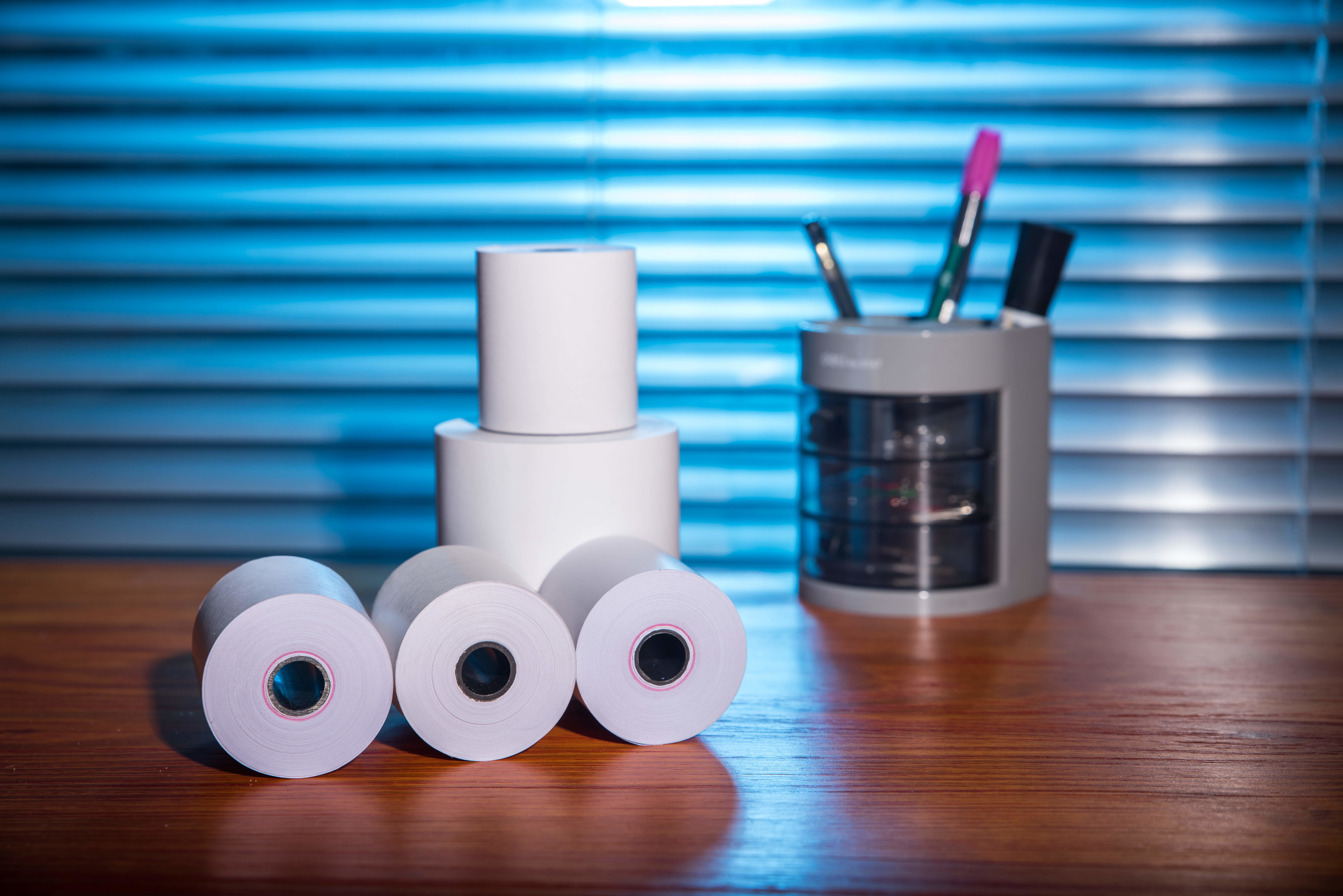 57x70mm 45gsm 45gsm POS Thermal Paper Roll Cash Register NCR ATM Receipt Paper