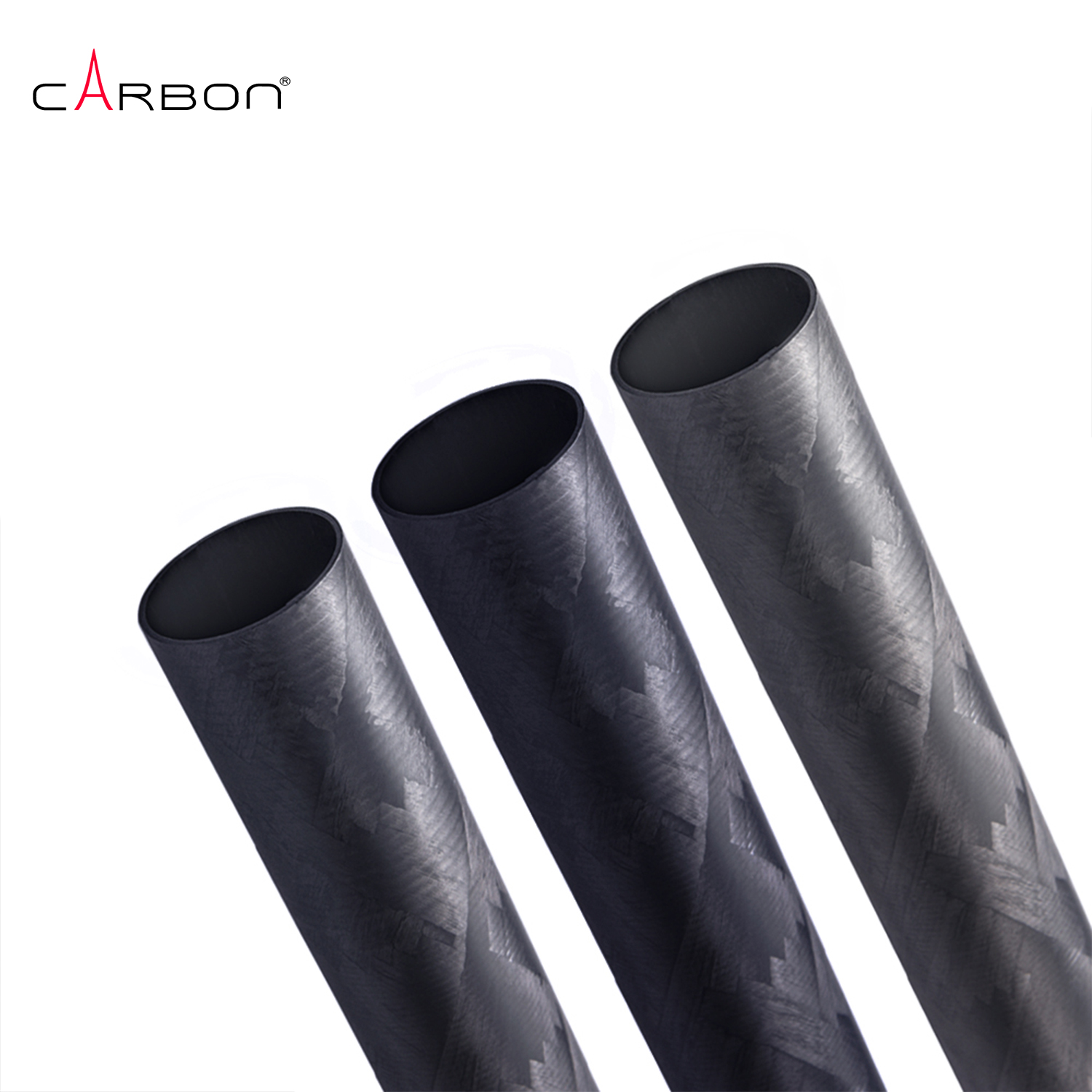 98% C Content Carbon Fiber Filament Wound Products for Furniture Wheels Rims and More
