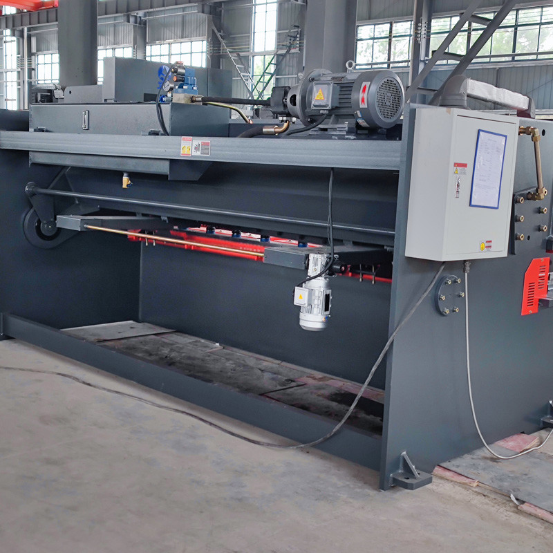 QC12K-4*2500 CNC Hydraulic Swing Shearing Machine With E21S Controller