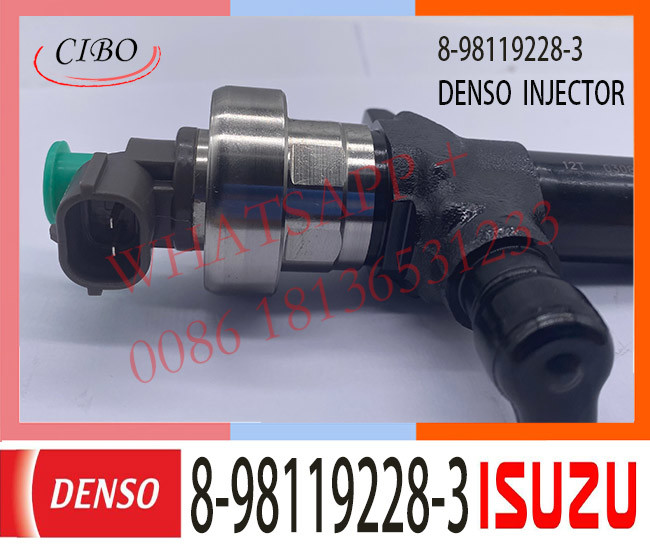 8-98119228-3 Diesel Engine Fuel Injector 8-98119228-3 095000-6980 For Denso / Isuzu 4JJ1 Engine