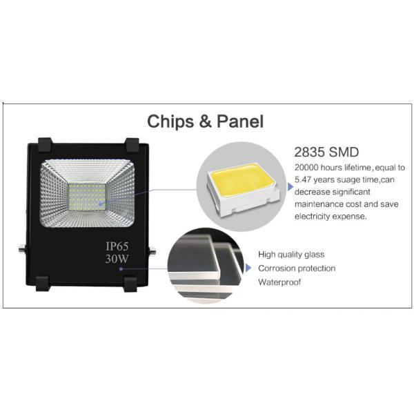 2018 Super slim Epistar SMD2835 Garden lighting 20W Ip65 LED Flood light
