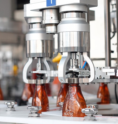 Module Structure Touch Screen Plastic Bottle Capping Machine