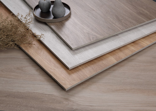 Matte Royal Teak Wood Effect Porcelain Tiles Acid - Resistant Anti Slip