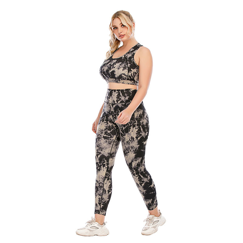 Workout L - XXXL Flora Yoga Pants Active Stretch Quick Dry With Back Pockets